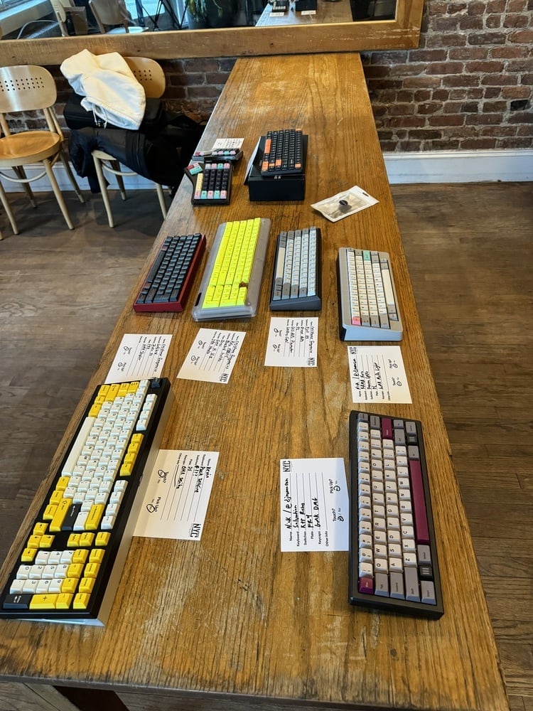 Image of a keyboard meetup